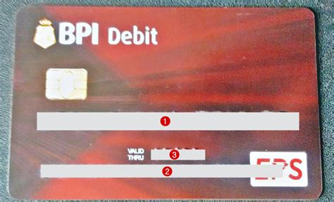 cvv in debit card bpi|BPI .